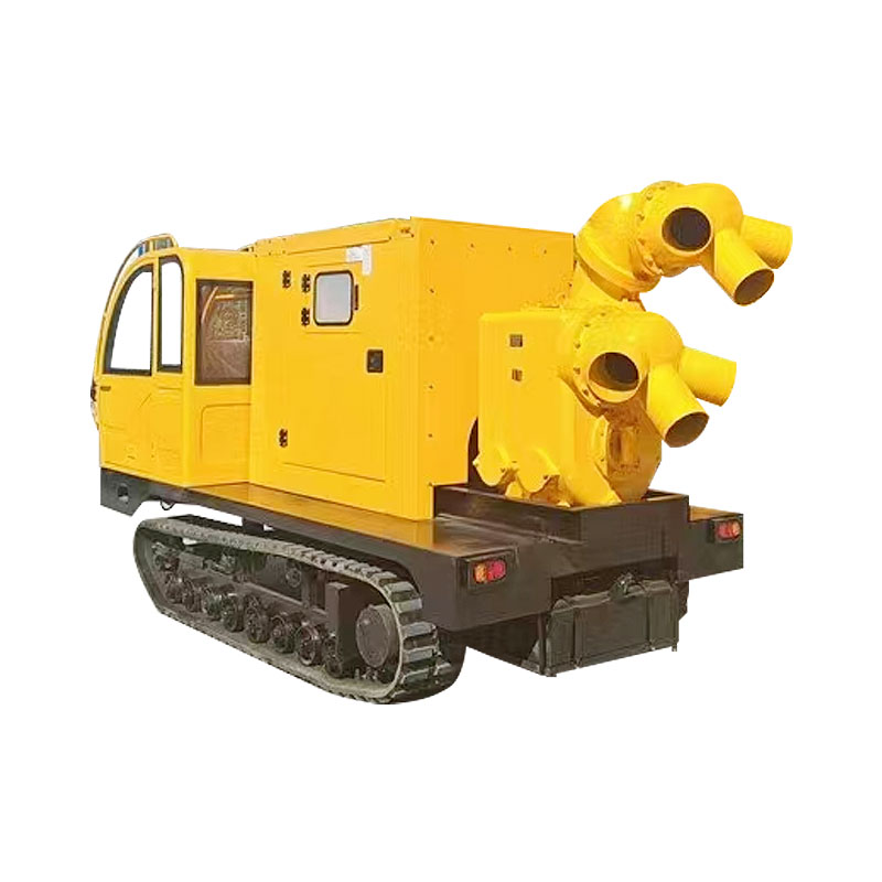 Camionul cu pompă mobilă cu motor diesel